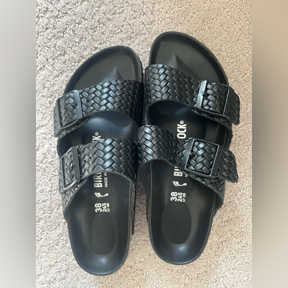 STAUD x Birkenstock sandals